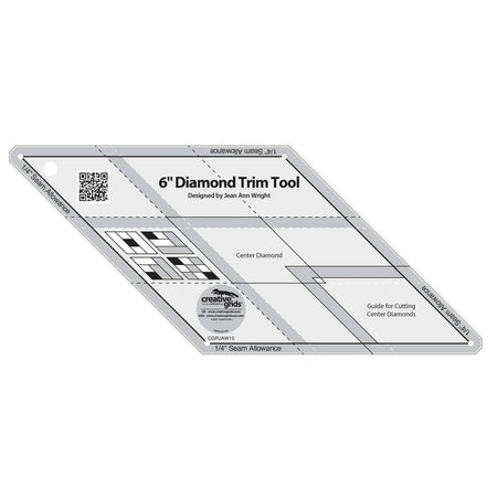 Creative Grids 6" Diamond Trim Tool