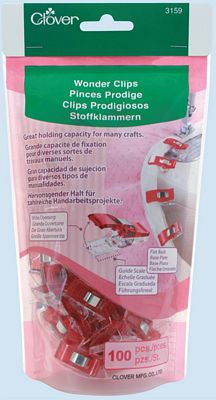 Clover Needlecraft Inc. Wonder Clips 100 count bag