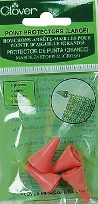 Clover Needlecraft Inc. Knitting Point Protectors Large
