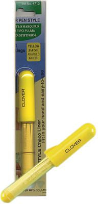 Clover Needlecraft Inc. Chaco Liner Pen Style Yellow