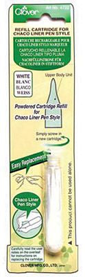 Clover Needlecraft Inc. Refill Chaco Liner Pen Style White