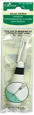 Clover Needlecraft Inc. White Seam Ripper