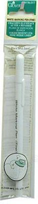 Clover Needlecraft Inc. White Ink Water Soluble Pen