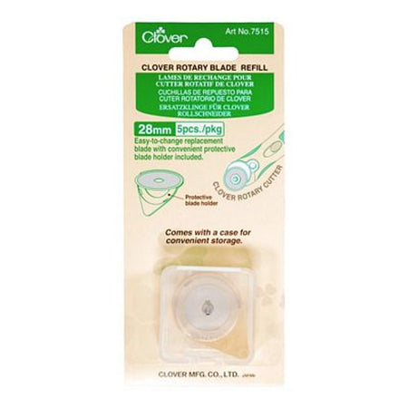 Clover Needlecraft Inc. Rotary Blade Refill 28 mm 5pc