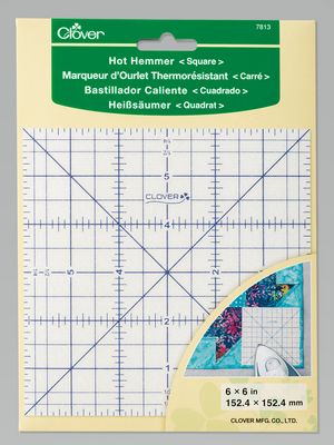 Clover Needlecraft Inc. Hot Hemmer Pressing Tool Square