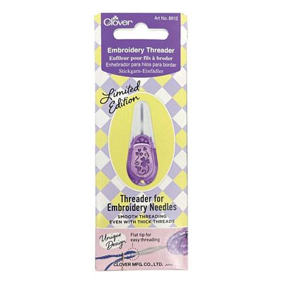 Clover Needlecraft Inc. Purple Embroidery Threader Limited Edition