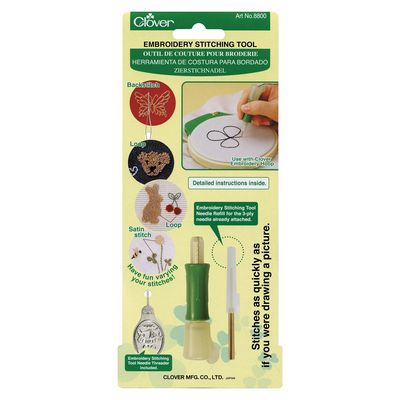 Clover Needlecraft Inc. Punch Needle Embroidery Tool