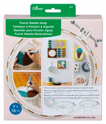 Clover Needlecraft Inc. Punch Needle Hoop