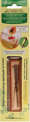 Clover Needlecraft Inc. Felting Heavy Wt Needle Refill