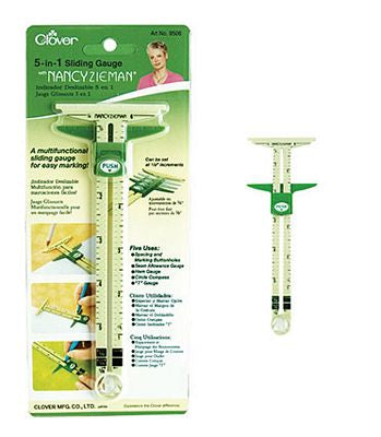 Clover Needlecraft Inc. 5-in-1 Sliding Gauge