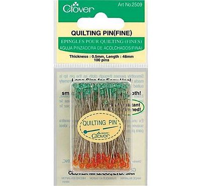 Clover Needlecraft Inc. Quilting Pins Fine 100ct