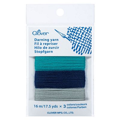 Clover Needlecraft Inc. Darning Yarn Blue