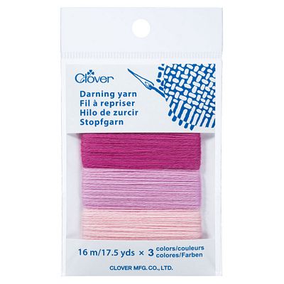 Clover Needlecraft Inc. Darning Yarn Rose