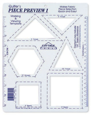 Cottage Mills Inc Quilter''s Piece Preview I