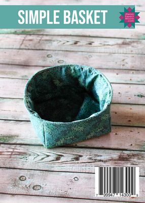 Carolina Moore Simple Basket - Postcard Pattern