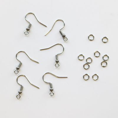 Carolina Moore Earring Wires (Silver)