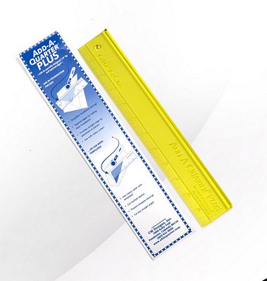 CM Designs Add-A-Quarter Plus 12in Ruler