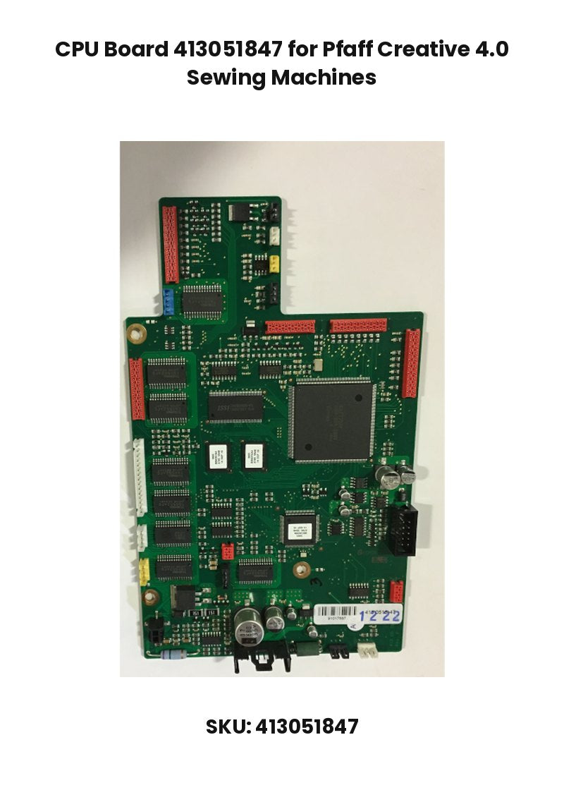 CPU Board 413051847 for Pfaff Creative 4.0 Sewing Machines