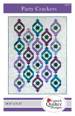 Canuck Quilter Designs Party Crackers Pattern