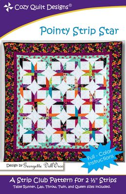 Cozy Quilt Designs Pointy Strip Star