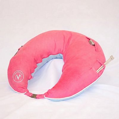 Crafteaze Hot Pink/Blue Ergonomic Maker''s Pillow