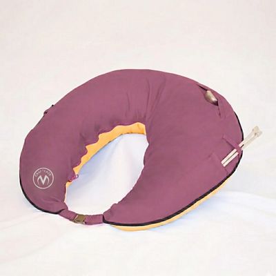 Crafteaze Purple/Orange Ergonomic Maker''s Pillow