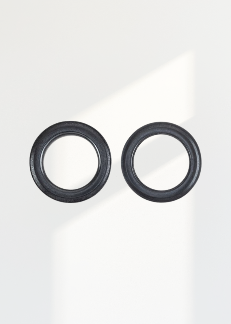 CS Osborne Standard Grommets - 1 9/16" - Size 12 - 20 Sets/Pack - Black