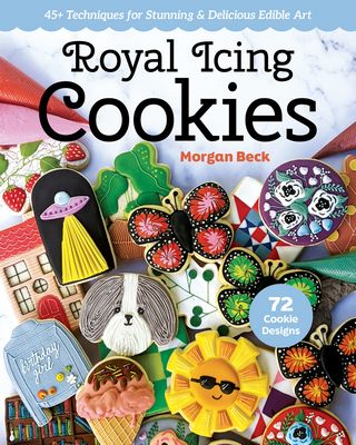 Stash Books Royal Icing Cookies