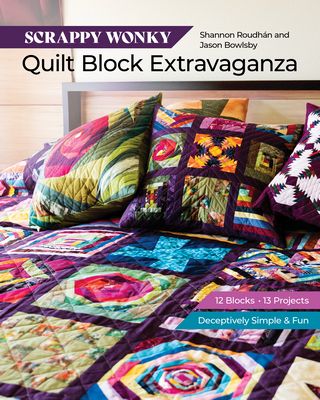 Stash Books Scrappy Wonky Quilt Block Extravaganza