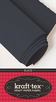 C&T Publishing kraft-tex Paper Fabric Black
