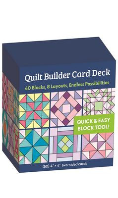 C&T Publishing Quilt Builder Card Deck