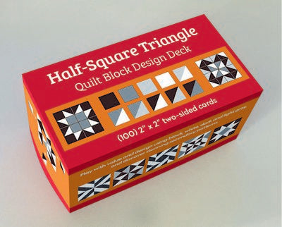 C&T Publishing Half-Square Triangle Quilt Block Design Deck