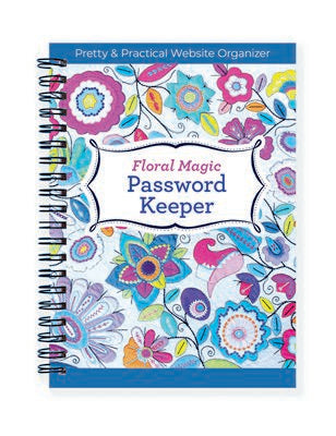 C&T Publishing Floral Magic Password Keeper