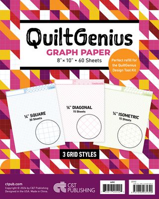 C&T Publishing QuiltGenius Graph Paper