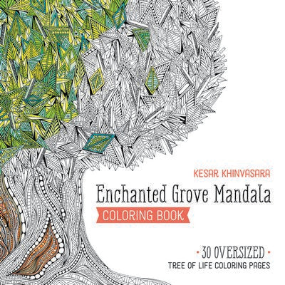 C&T Publishing Enchanted Grove Mandala Coloring Book