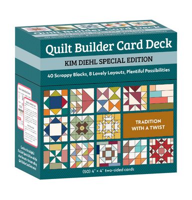 C&T Publishing Quilt Builder Card Deck Kim Diehl Special Edition