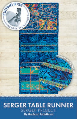 Cutting Edge Serger Designs Table Runner Serger Pattern