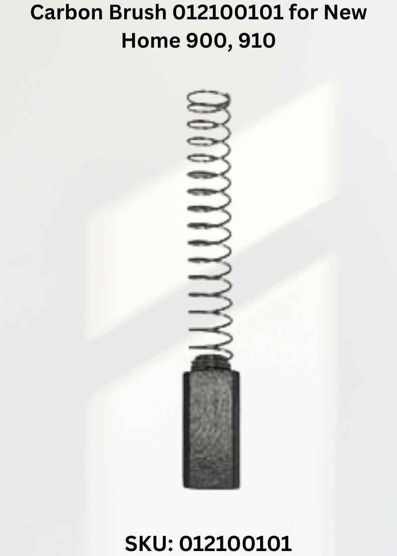 Carbon Brush 012100101 for New Home 900, 910 & More Sewing Machines