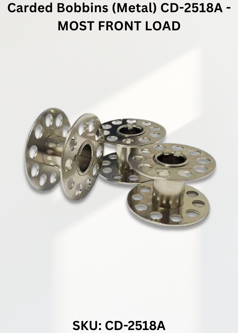 Carded Bobbins (Metal) CD-2518A - MOST FRONT LOAD