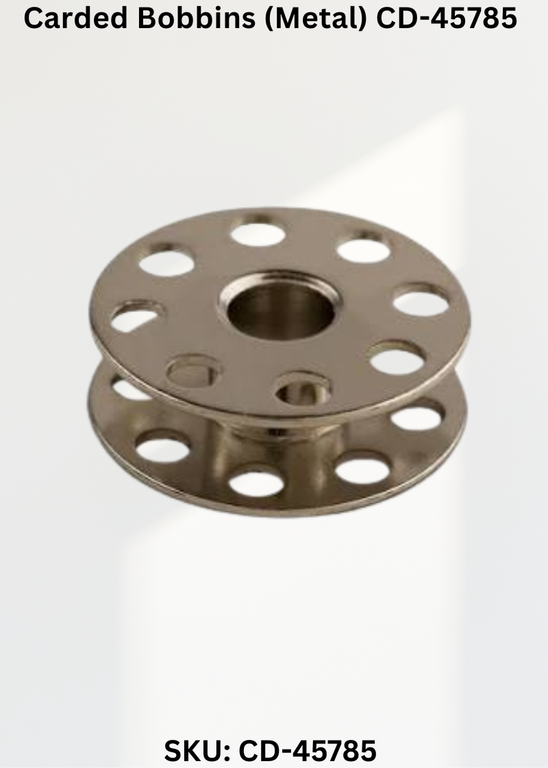 Carded Bobbins (Metal) CD-45785 for Singer 221 & 301... Sewing Machines