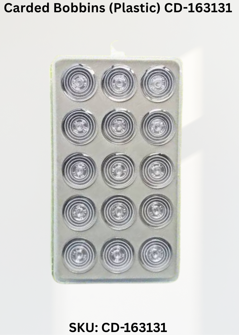 Carded Bobbins (Plastic) CD-163131 for Singer Touch & Sew Series Sewing Machines