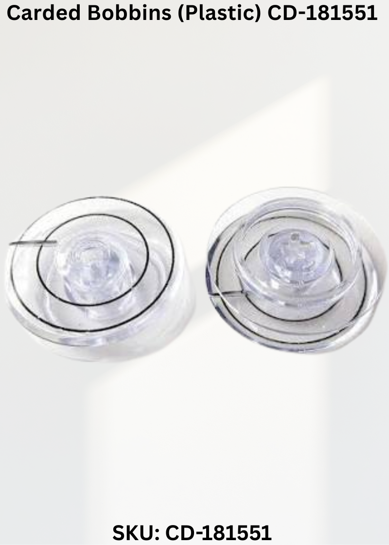 Carded Bobbins (Plastic) CD-181551 for Singer 900 - 2000 Sewing Machines