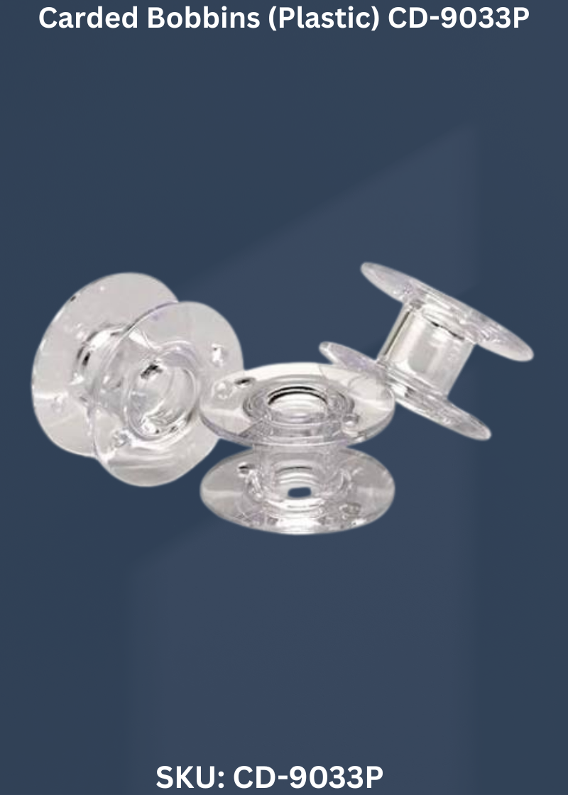 Carded Bobbins (Plastic) CD-9033P for Pfaff Front Load Sewing Machines