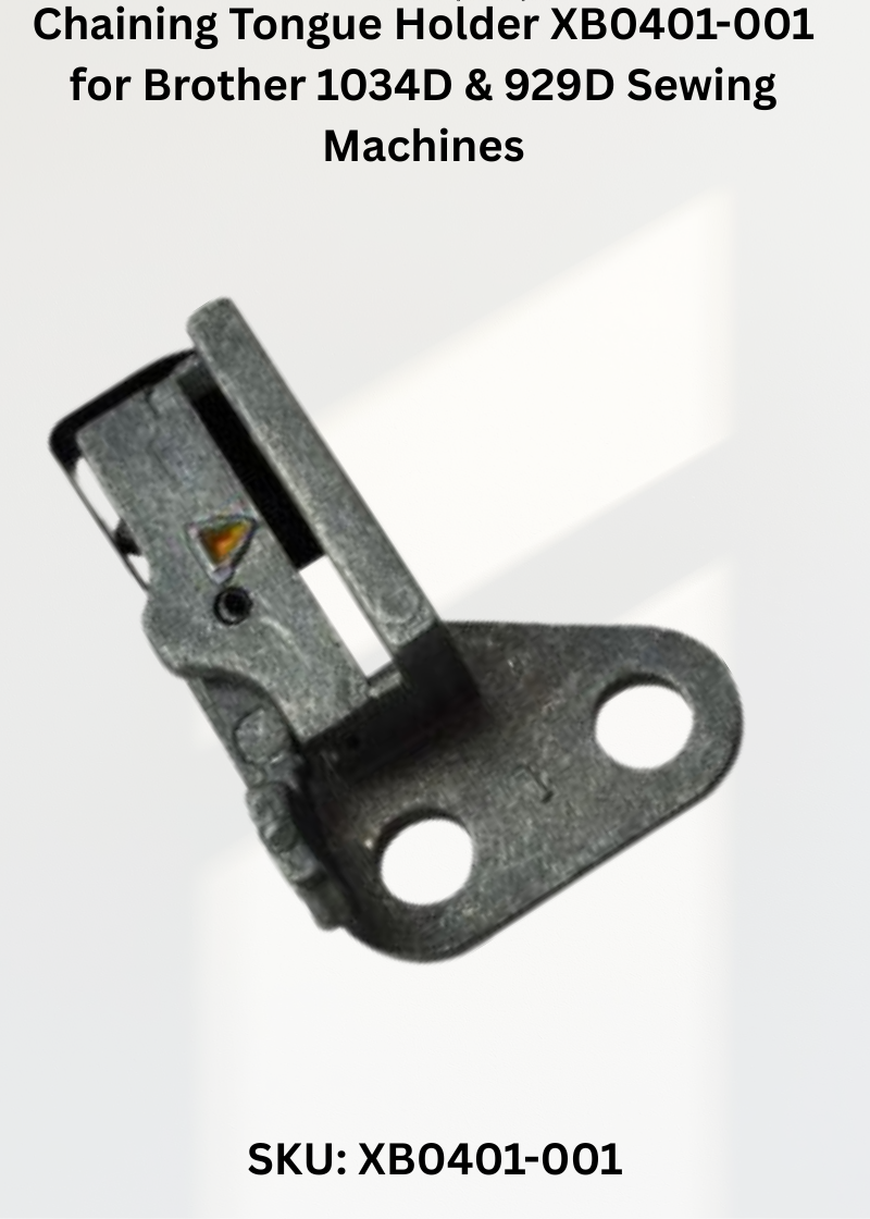 Chaining Tongue Holder XB0401-001 — Fits Brother 1034D, 929D