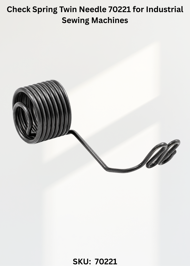 Check Spring Twin Needle 70221 for Industrial Sewing Machines