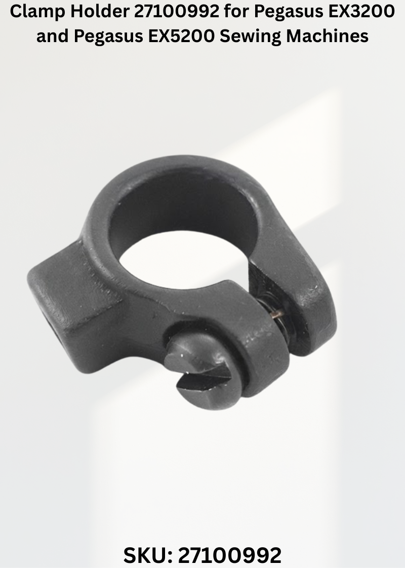 Clamp Holder 27100992 for Pegasus EX3200 and Pegasus EX5200 Sewing Machines