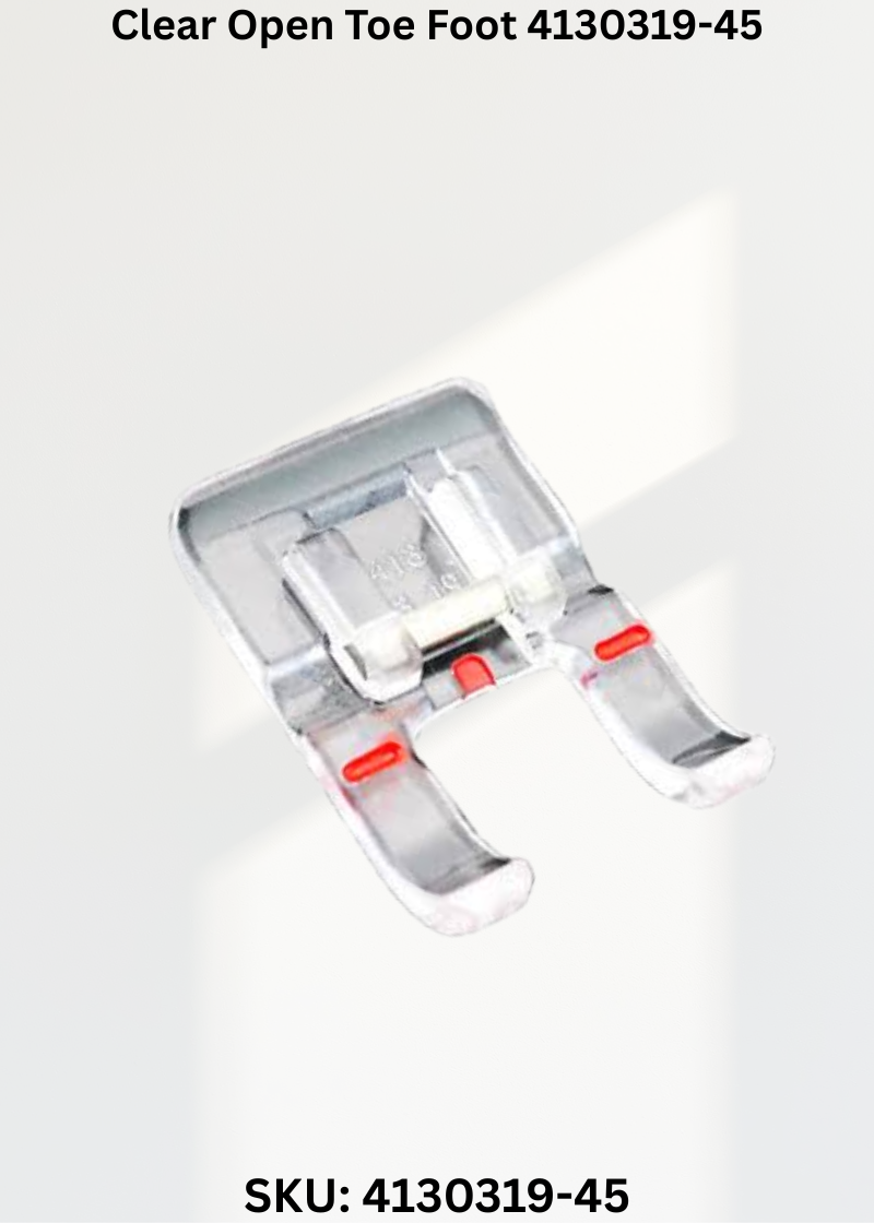 Clear Open Toe Foot 4130319-45