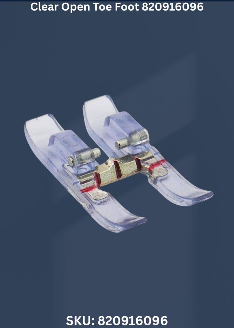 Clear Open Toe Foot