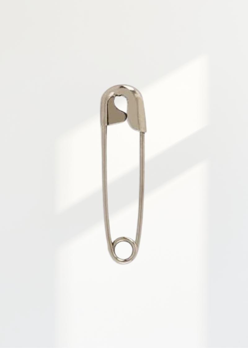 Closed Steel Safety Pins - #1 - 1 1/16" - 1,440/Box
