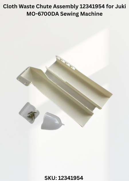 Cloth Waste Chute Assembly 12341954 for Juki MO-6700DA Sewing Machine
